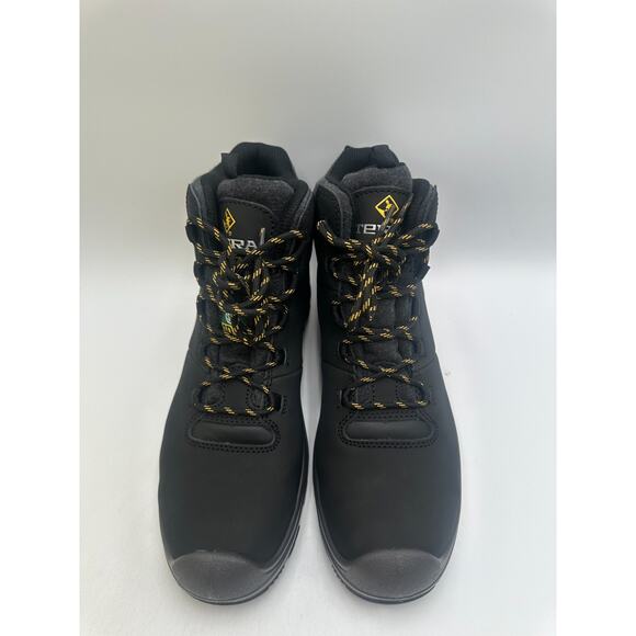 Terra Composite Safety Toe NEW Woman's Work Boot Black/Grey US Size 11 M - Picture 5 of 9